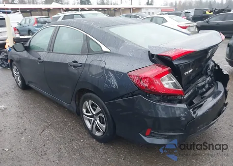 2017 Honda Civic Lx из США, поврежденный, VIN 2HGFC2F53HH509346